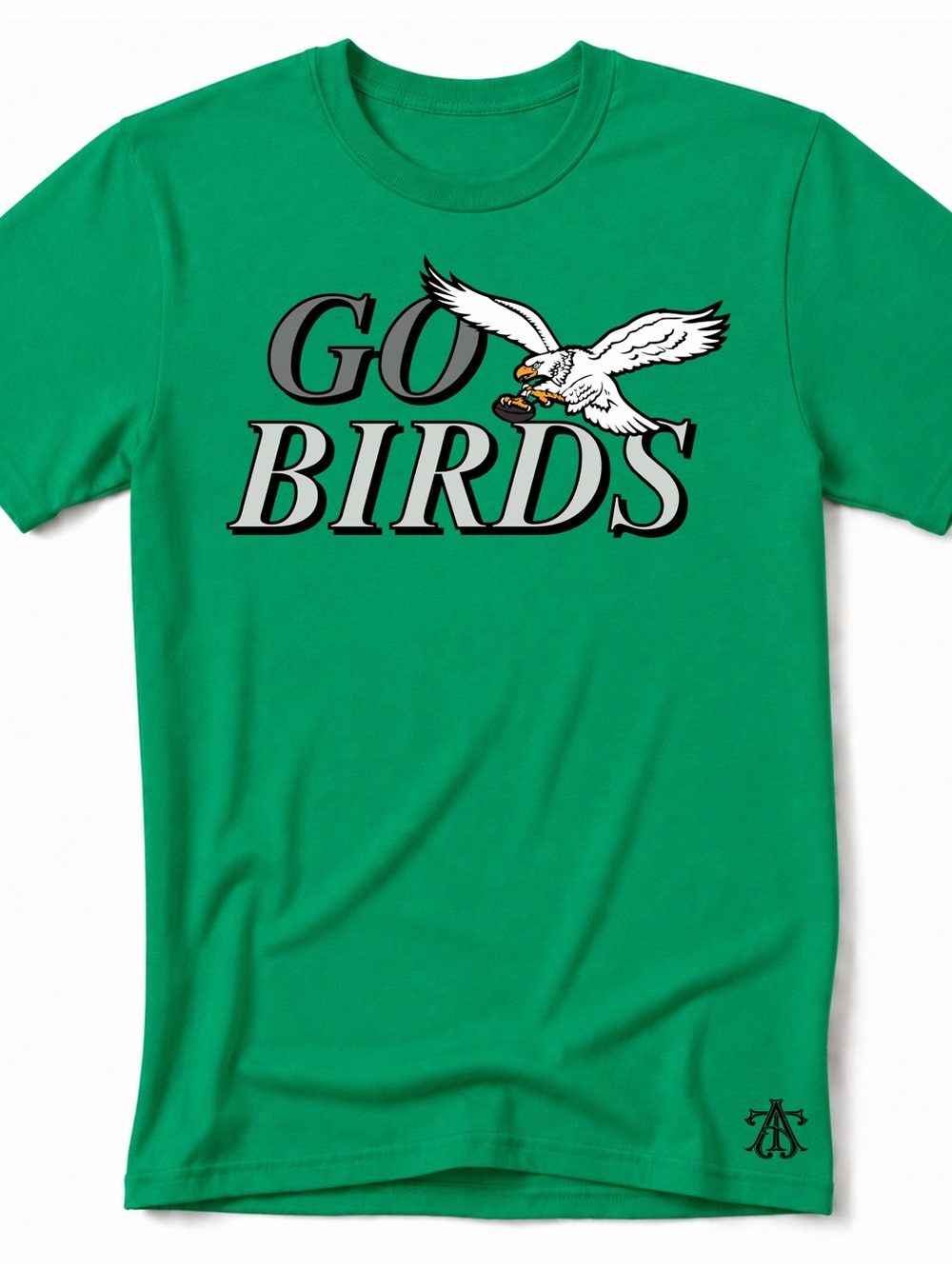 🦅 GO BIRDS Philadelphia Eagles Football themed T-Shirt - Adult & Kids sizes 🦅